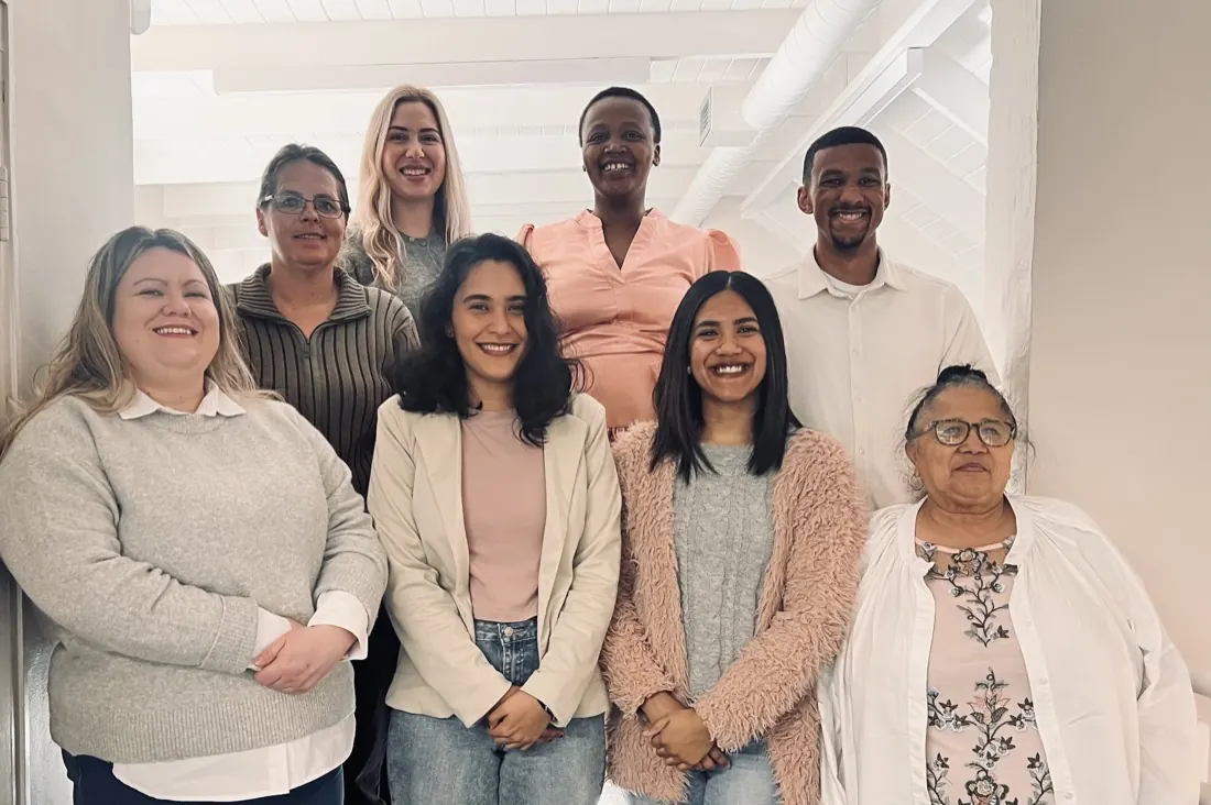 The MedX billing team with the billing manager